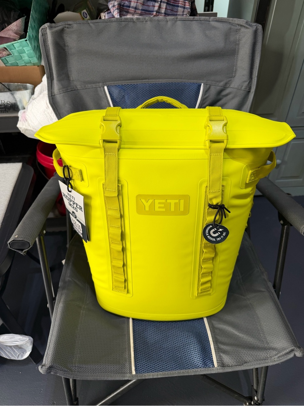 YETI m20 Soft Cooler Bag in Bright Yellow